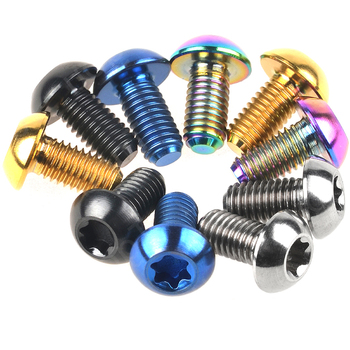 T25 GR5 titanium brake rotor bolt M5x10