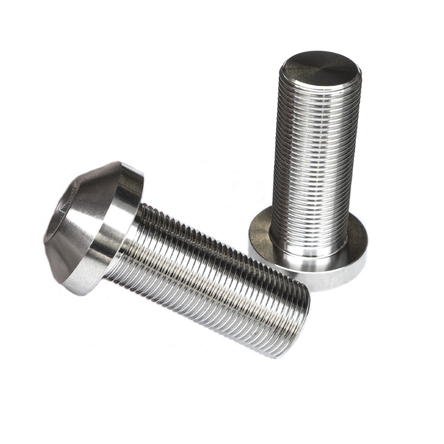 GR5 Titanium Bolts M14*1.0*35mm High Quality Umbrella Head Hex Socket Bolts Factory Price Tapered Head Inner Hex Screws
