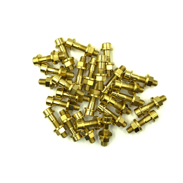 PSSTI GR5 Titanium Gold Flange Head Bolts Round Head Bolts M7*27