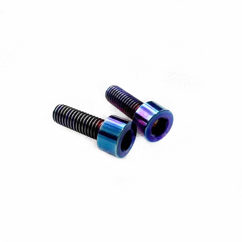 Titanium motorcycle fasteners