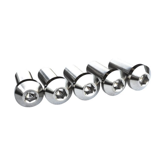 GR5 Titanium Bolts M14*1.0*35mm High Quality Umbrella Head Hex Socket Bolts Factory Price Tapered Head Inner Hex Screws
