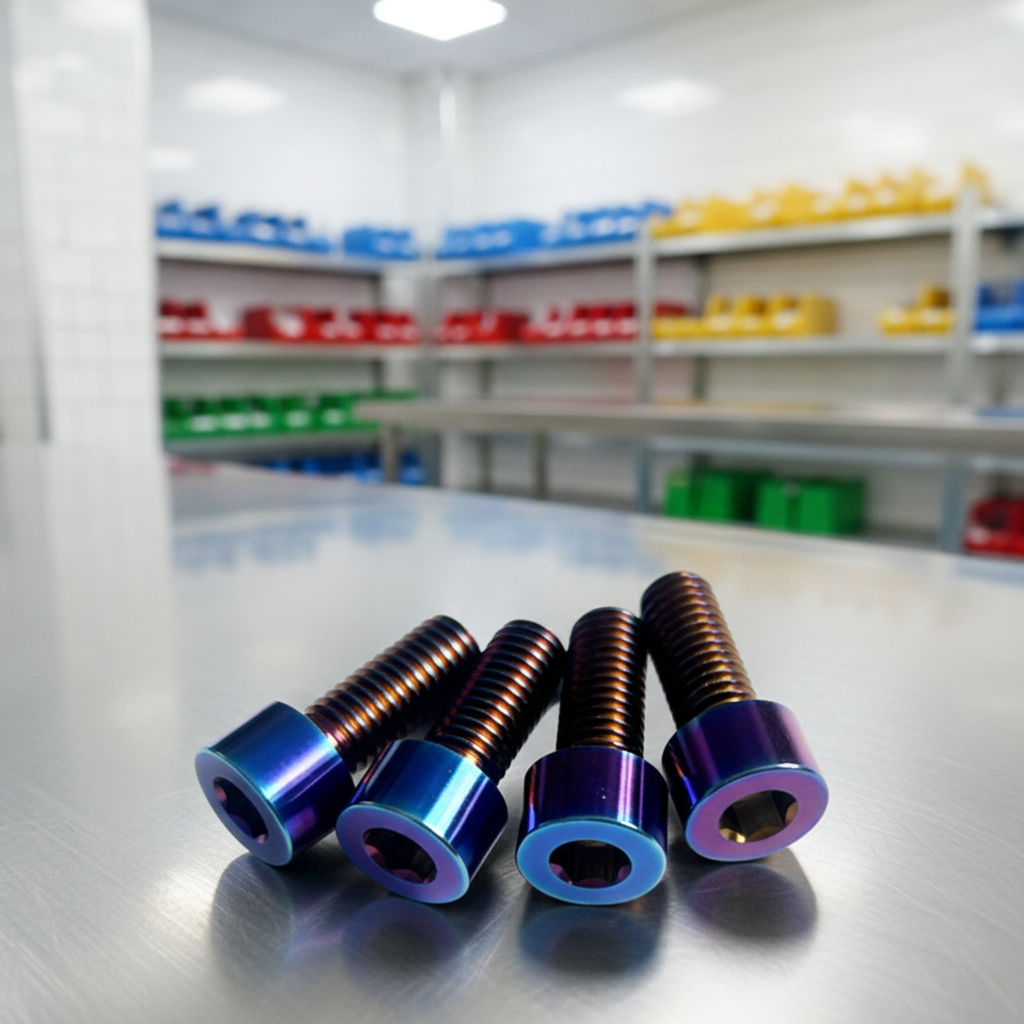 Titanium Hex Socket Head Bolt M6x18 16 20mm