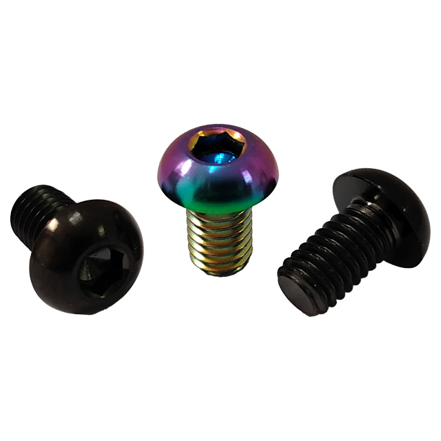 Titanium Screw M6 Button Head Hex Socket Bolts Hot Sell Disc Brake Rotor Screws