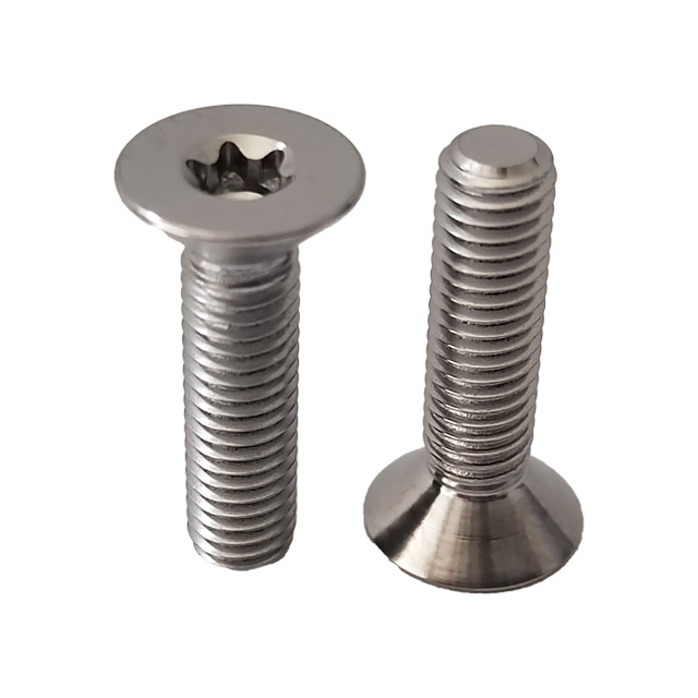 GR5 Titanium Bolts M5*20mm High Quality Countersunk Head Hex Socket Bolts Factory Price Round Head Allen Screws