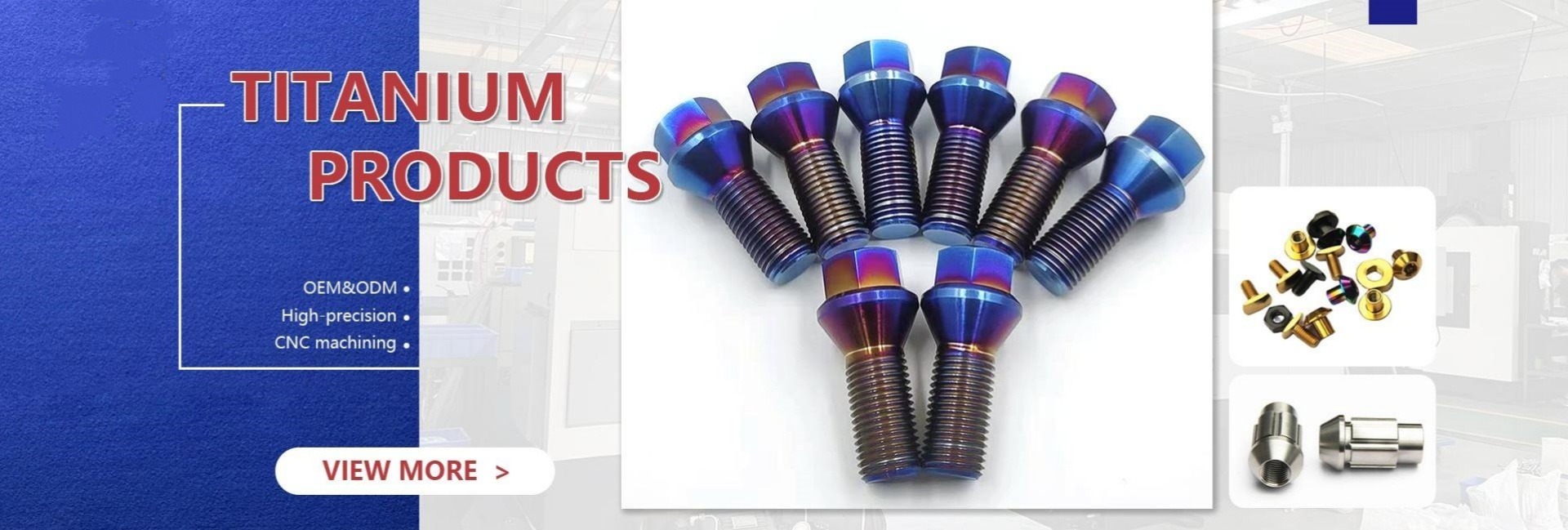 Navzo Precision Titanium Fasteners and CNC Parts Catalog