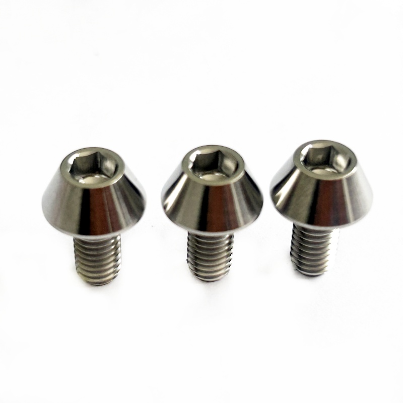 M6*12 Titanium Allen Hex Bolts Umbrella Type Screws  Bike Frame Bolt for Bicycles