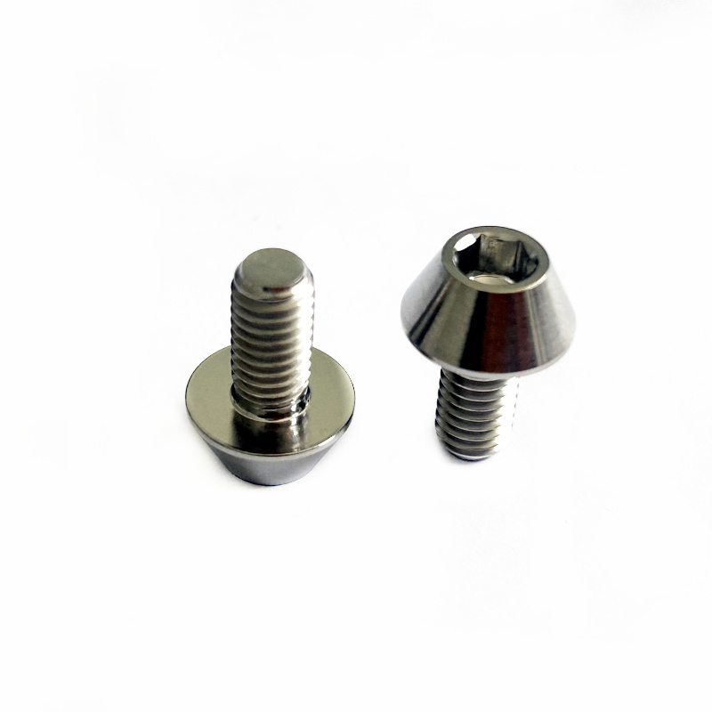 M6*12 Titanium Allen Hex Bolts Umbrella Type Screws  Bike Frame Bolt for Bicycles