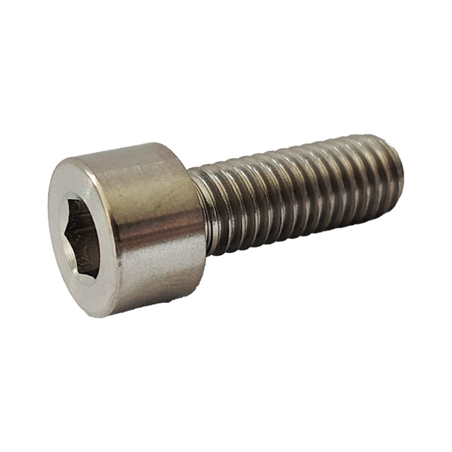 GR5 Titanium Bolts M8*25mm High Strength Cylindrical Head Hex Socket Bolts Factory Price Cup Head Allen Screws