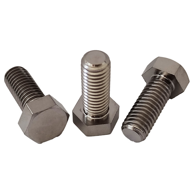 GR5 Titanium Bolts M8*20mm CNC Machined Hexagon Head Full Thread Bolts Factory Price Flat Head Screws