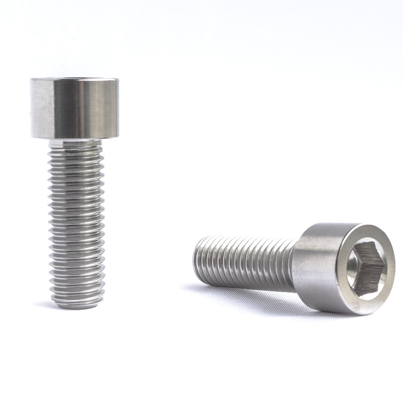 GR5 Titanium Bolts M12x45mm Cylindrical Head Hex Socket Bolts