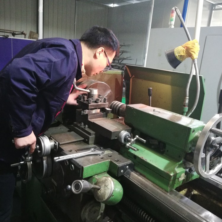 Navzo titanium manufacturing workshop floor