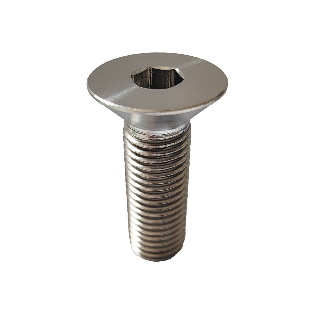 GR5 Titanium Bolts M10*20mm Factory Price Countersunk Head Hex Socket Bolts High Quality Round Head Inner Hex Screws